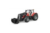 Legetøjsbil - Bruder Massey Ferguson 7600 with frontloader - 03047