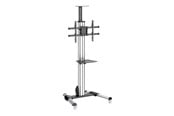 Vægbeslag, AV-Beslag & AV-Møbler - StarTech.com TV Cart - For 32" to 70" TVs - One-Touch Height Adjustment - vogn med hjul - Maks 30 kg - Maks størrelse 70" - STNDMTV70