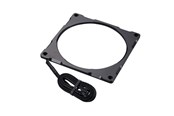 Kabinet Køler - Phanteks Halos Lux RGB LED Fan Frame - 140mm - Sort med RGB LED lys - PH-FF140RGBA_BK01