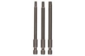Bor & bits - Bosch 3 dele skrueklingesæt til indv. Torx-skruer (T) - 2609255972