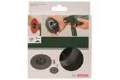Vinkelsliber - Bosch Slibetallerken til boremaskiner, 125 mm, spændesystem - 2609256281