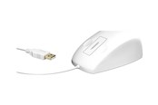 Mus - KeySonic KSM-5030M-W - Mus - 3 knapper - Hvid - KSM-5030M-W