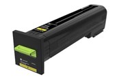 Blæk, Toner & Forbrugsstoffer - Lexmark CX825 TONER CARTRIDGE YELLOW - 82K0X40