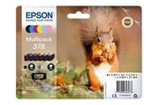 Blæk, Toner & Forbrugsstoffer - Epson 378 Multipack 6-Pack (black yellow cyan magenta light magenta light cyan) - C13T37884010