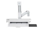 Skærmholder - Ergotron StyleView Sit-Stand Combo Arm with Worksurface - 45-260-216