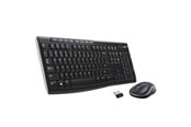 Tastatur - Logitech MK270 Wireless Keyboard and Mouse Combo - US International (Polski) - Tastatur & Mus sæt - Amerikansk engelsk - Sort - 920-004508