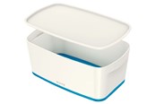 Arkivering & Opbevaring - Leitz Opbevaringsboks  MyBox WOW Small med låg Blå - 52291036