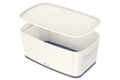 Arkivering & Opbevaring - Leitz  MyBox Small opbevaringsboks med låg Hvid - 52291001