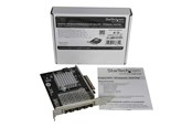 Netværksadapter (netkort, printserver mv.) - StarTech.com Quad-Port SFP+ Server Network Card - PCI Express - Intel XL710 Chip - netværksadapter - PEX10GSFP4I