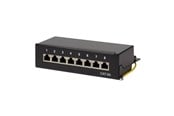 Netværkstilbehør - LogiLink NP0018B Cat.6A Patch Panel 8 ports shielded Desktop black - NP0018B