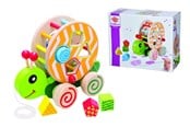 Trælegetøj - Eichhorn  Color Pull-along Stacking Animal - 100002231