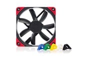 Kabinet Køler - Noctua NF-S12A PWM chromax.black.swap - Kabinet køler - 120mm - Sort - 17 dBA - NF-S12A PWM CH.BK.S