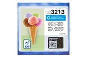 Blæk, Toner & Forbrugsstoffer - Brother LC 3213C - High Yield - Cyan ink - LC3213C