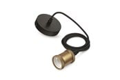 Lamper - Philips Retroledning og fatning, guld/sort - 929001978001