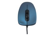Mus - MODECOM MC-M10S - Mus - Optisk - 3 knapper - Blå - M-MC-M10S-400