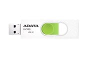 USB Stick - A-Data UV320 - Hvid - 128GB - USB Stick - AUV320-128G-RWHGN