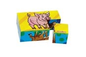 Babylegetøj - Eichhorn Block Puzzle 6 pcs - 100005481