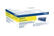 Blæk, Toner & Forbrugsstoffer - Brother TN421Y / TN 421Y Yellow Toner - TN421Y