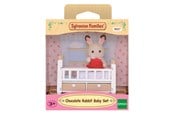 Dukke, bamse og udstyr - Sylvanian Families Sæt til Baby Chokoladekanin (babyseng) - 5017