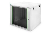 Rack skabe - DIGITUS DN-19 09U-6/6-EC 9U Wall Mounting Cabinet 478x600x600mm color Grey (RAL 7035) - DN-19 09U-6/6-EC