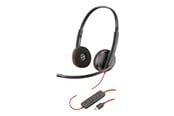 Hovedtelefoner/headset - Poly Blackwire C3220 (USB-C) - 209749-201