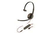 Hovedtelefoner/headset - Poly Blackwire C3215 USB-C - 209750-101