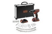Skrue/Boremaskine - Black & Decker BLACK+DECKER - BDCDC18BAFC