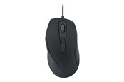 Mus - Speed-Link SPEEDLINK AXON Silent & Antibacterial - Mus - Optisk - 5 knapper - Sort - SL-610009-RRBK
