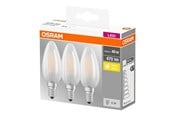 Lyskilder - Osram LED pære Kerte 4W/827 (40W) 3-pak E14 - 4058075819375
