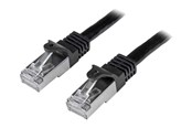 Netværkskabel - StarTech.com 2m Black Cat6 / Cat 6 Shielded (SFTP) Patch Cable 2 m - patchkabel - 2 m - sort - Sort - 2m - N6SPAT2MBK