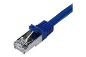 Netværkskabel - StarTech.com 1m Blue Cat6 / Cat 6 Shielded (SFTP) Patch Cable 1 m - patchkabel - 1 m - blå - Blå - 1m - N6SPAT1MBL