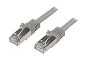 Netværkskabel - StarTech.com Cat6 Patch Cable - Shielded (SFTP) - patchkabel - 50 cm - grå - N6SPAT50CMGR