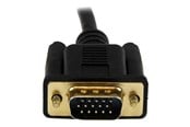 Skærmkabel - StarTech.com 10ft HDMI to VGA Active Converter Cable HDMI to VGA Adapter - video transformer - sort - HD2VGAMM10