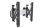 Vægbeslag, AV-Beslag & AV-Møbler - Multibrackets MBW1x1U Push In Pop Out 48cm Black - Maks 30 kg - Maks størrelse 65" - 7350073735105