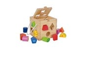 Babylegetøj - Eichhorn  Shape Sorting Cube - 100002092