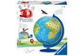 Puslespil - Ravensburger Children's World Globe 180p 3D Puslespil - 123384