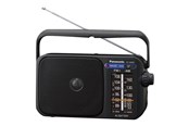 DAB, netværks- og clockradio - Panasonic -RF-2400DEG - privat radio - AM/FM - Mono - RF-2400DEG-K