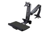 Skærmholder - StarTech.com Sit-Stand Workstation Wall Mount - Single Monitor - ARMSTSCP1