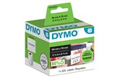 Papir, Fotopapir og Etiketter - DYMO LabelWriter store multifunktionelle etiketter | 54mm x 70mm | 1 rulle x 320 stk - S0722440