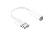 Skærmkabel - Huawei CM20 USB-C - Jack 3.5mm Adaptor - White - 55030086