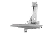 Skærmholder - StarTech.com Wall Mounted Sit Stand Desk - Height Adjustable - 24" Monitor - WALLSTS1