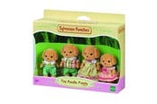 Dukke, bamse og udstyr - Sylvanian Families Toy Poodle Family / Dollhouse - 5054131052594