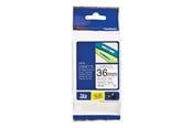 Papir, Fotopapir og Etiketter - Brother TZE261CIV / TZe-261  Black On White Ribbon (36mm x 8m) - TZE261CIV