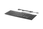 Tastatur - HP Business Slim - Tastatur - Finsk - Sort - Z9H48AA#ABX
