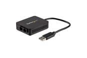 Netværksadapter (netkort, printserver mv.) - StarTech.com USB 2.0 to Fiber Optic Converter - 100BaseFX SC - netværksadapter - US100A20FXSC