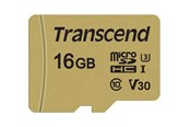 Hukommelseskort - Transcend 500S microSDHC UHS-3 - 16GB - TS16GUSD500S