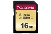 Hukommelseskort - Transcend 500S SDHC UHS-1 - 16GB - TS16GSDC500S