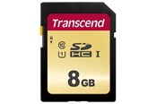 Hukommelseskort - Transcend 500S SDHC UHS-1 - 8GB - TS8GSDC500S