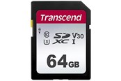 Hukommelseskort - Transcend 300S SD - 100MB/s - 64GB - TS64GSDC300S