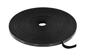 Kabel Organisering - Deltaco Hook and loop fastener cable ties width 1 - CM1025S